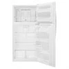 Whirlpool Top-Freezer Refrigerator - 30-in - 2 Humidity-Controlled Crispers - 18.2-cu ft - White -Whirlpool Shop 30005052b L
