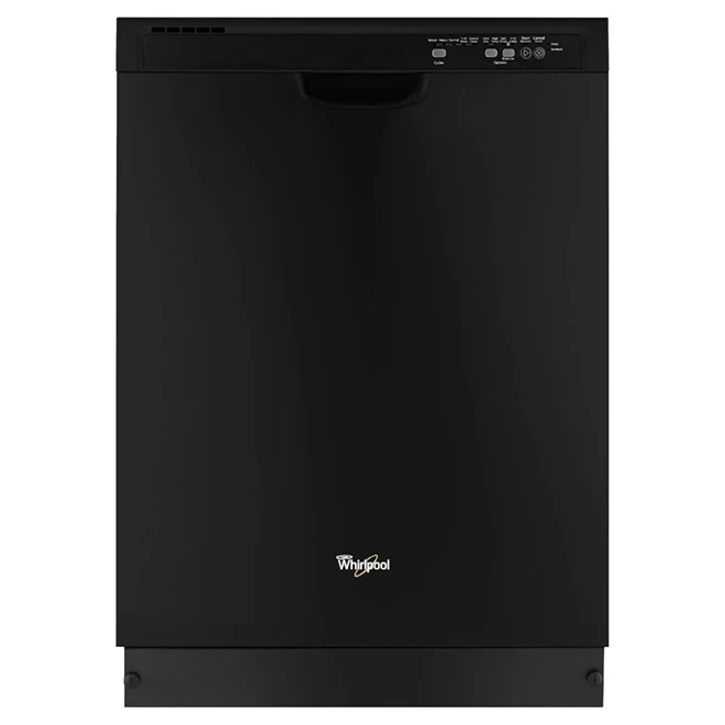 Whirlpool Dishwasher with Sensor Cycle - Black - 24-in 3 Whirlpool Dishwasher with Sensor Cycle - Black - 24-in