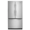 Whirlpool French Door Refrigerator with Accu-Chill - 33-in - 22-cu ft - Stainless Steel 2 Whirlpool French Door Refrigerator with Accu-Chill - 33-in - 22-cu ft - Stainless Steel -Whirlpool Shop 30005474 L