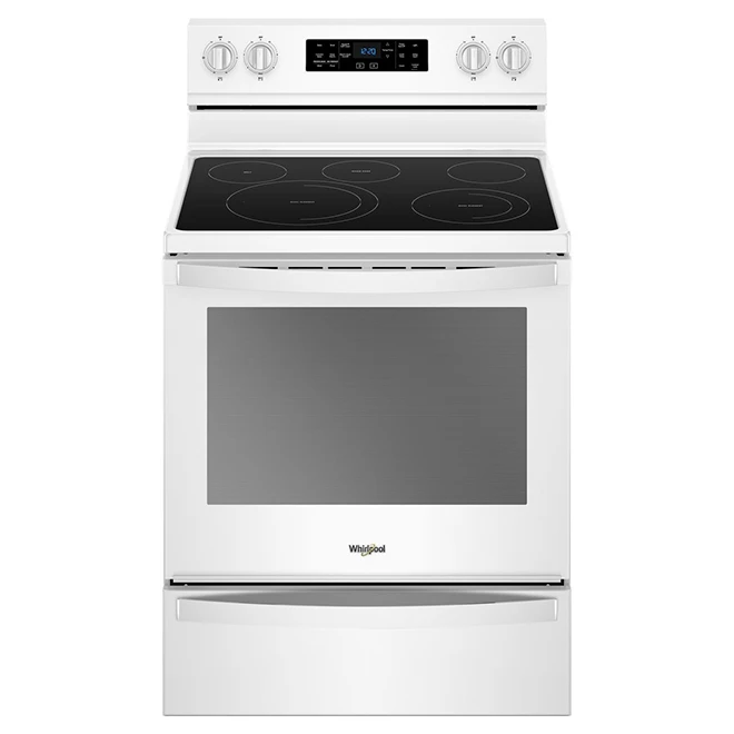 Electric Range with Fan Convection - 6.4 cu. ft. - White 3 Electric Range with Fan Convection - 6.4 cu. ft. - White