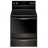 Electric Smart Range - 6.4 cu. ft. - Black Stainless Steel -Whirlpool Shop 30005514 L
