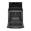 Electric Smart Range - 6.4 cu. ft. - Black Stainless Steel -Whirlpool Shop 30005514b L