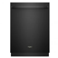 Whirlpool Built-In Dishwasher with Fan Dry - 24-in - Black