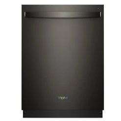 Whirlpool Built-In Dishwasher with Fan Dry - 24-in - Black Stainless Steel - 51-dB - ENERGY STAR