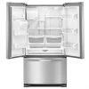 Whirlpool French Door Refrigerator 36-in - 25-cu ft - Stainless Steel -Whirlpool Shop 30005555c L