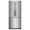 Whirlpool French Door Refrigerator - 30-in - 20-cu ft - Stainless Steel 1 Whirlpool French Door Refrigerator - 30-in - 20-cu ft - Stainless Steel -Whirlpool Shop 30005664 L