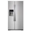 Whirlpool Side-by-Side Refrigerator with Water/Ice Dispenser - 36-in - 28.4-cu ft - Stainless Steel -Whirlpool Shop 30005708 L