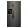 Whirlpool Side-by-Side Refrigerator with EveryDrop Filtration System - 36-in - 28.4-cu ft - Black Stainless Steel 1 Whirlpool Side-by-Side Refrigerator with EveryDrop Filtration System - 36-in - 28.4-cu ft - Black Stainless Steel -Whirlpool Shop 30005711 L