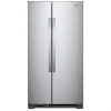 Whirlpool 36-in Side-By-Side Refrigerator with Frameless Glass Shelves - 25-cu ft - Stainless Steel -Whirlpool Shop 30005727 L