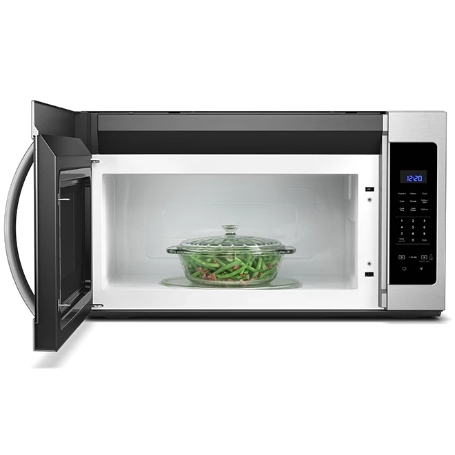 Whirlpool Over-the-Range Microwave - 900 W - 1.7-cu ft - Stainless Steel 5 Whirlpool Over-the-Range Microwave - 900 W - 1.7-cu ft - Stainless Steel - Image 3