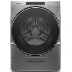 Whirlpool Front-Load Washer - 5.2-cu ft - Chrome Shadow - High Efficiency