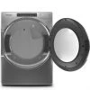 Electric Dryer with Steam Cycles - 7.4 cu. ft. - Chrome Shadow -Whirlpool Shop 30005825b L