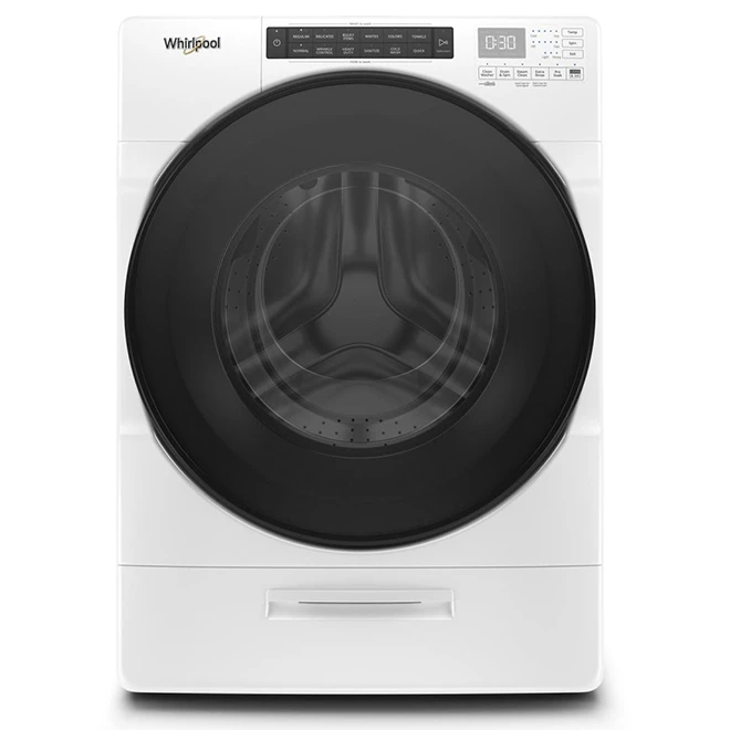 Whirlpool Front Load Washer - 5.2 cu. ft. - 33" - White 3 Whirlpool Front Load Washer - 5.2 cu. ft. - 33" - White