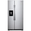 Whirlpool Side-By-Side Refrigerator - 21.4-cu ft - EveryDrop Filtration System - 33-in - Stainless Steel 1 Whirlpool Side-By-Side Refrigerator - 21.4-cu ft - EveryDrop Filtration System - 33-in - Stainless Steel -Whirlpool Shop 30006086 L