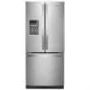 Whirlpool French Door Refrigerator - 30-in - 19.7-cu ft - Stainless Steel 2 Whirlpool French Door Refrigerator - 30-in - 19.7-cu ft - Stainless Steel -Whirlpool Shop 30006104 L