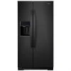 Whirlpool Side-by-Side Refrigerator with Icemaker - 36-in - 21-cu ft - Black 1 Whirlpool Side-by-Side Refrigerator with Icemaker - 36-in - 21-cu ft - Black -Whirlpool Shop 30006175 L