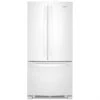 Whirlpool Energy Star Certified 22.1-cu ft French Door Refrigerator with Accu-Chill - White -Whirlpool Shop 30006206 L