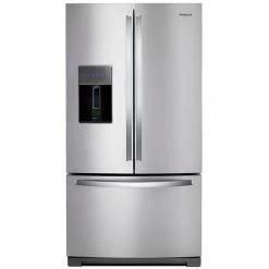 36-in Whirlpool French Door Refrigerator - 27-cu ft - Stainless Steel