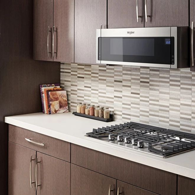 Whirlpool Gas Cooktop - 5 Burners - 30-in - 15,000 BTU - Stainless Steel Whirlpool Gas Cooktop - 5 Burners - 30-in - 15,000 BTU - Stainless Steel -Whirlpool Shop 30006335d L