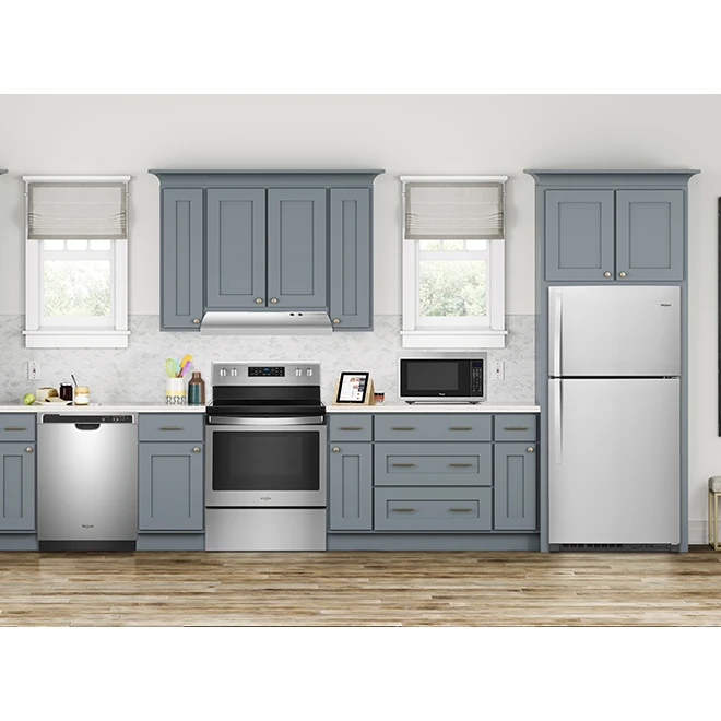 Whirlpool® 30'' Under Cabinet Range Hood - 190 CFM - Stainless 4 Whirlpool® 30'' Under Cabinet Range Hood - 190 CFM - Stainless - Image 2