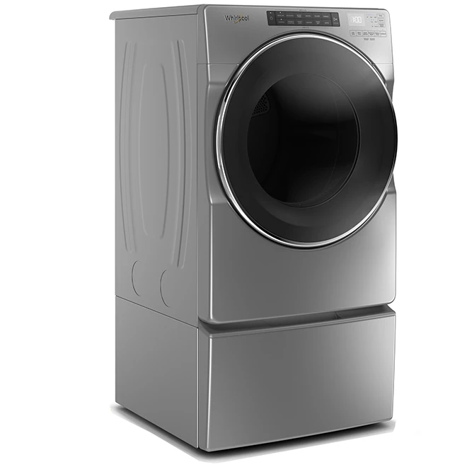Gas Dryer with Steam Cycles - 7.4 cu. ft. - Chrome Shadow Gas Dryer with Steam Cycles - 7.4 cu. ft. - Chrome Shadow -Whirlpool Shop 30006353b L
