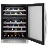 Undercounter Wine Centre - 46 Bottles - Stainless Steel -Whirlpool Shop 30006380c L