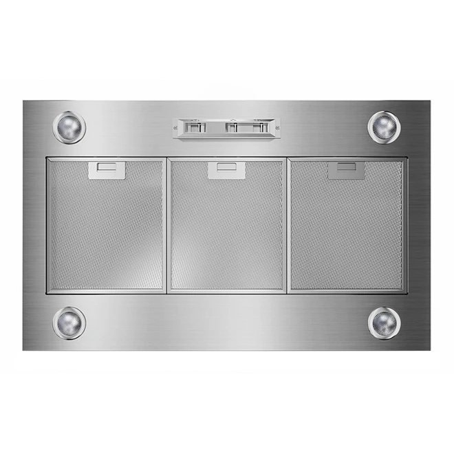 Whirlpool 36-in Custom Range Hood Liner - Stainless Steel 3 Whirlpool 36-in Custom Range Hood Liner - Stainless Steel