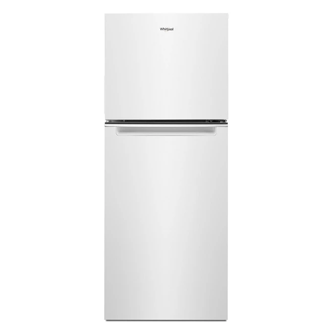Whirlpool Top-Freezer Refrigerator - 11.6-cu ft - 24-in - White - Energy Star 3 Whirlpool Top-Freezer Refrigerator - 11.6-cu ft - 24-in - White - Energy Star