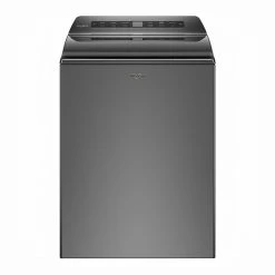 Whirlpool High Efficiency Top Load Washer - 5.4-cu ft - 750 RPM - Chrome Shadow - Active Bloom Technology