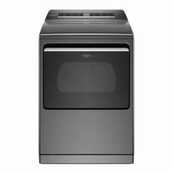 Whirlpool Smart Electric Dryer - Energy Star- Steam - 7.4-cu ft - Chrome Shadow