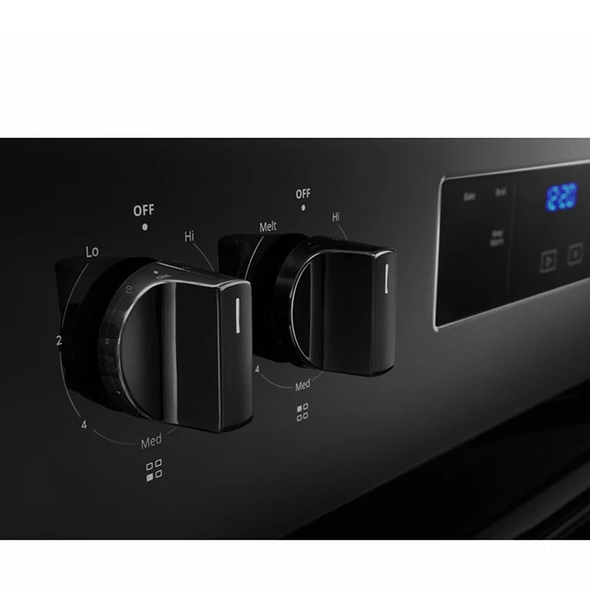 Whirlpool Freestanding Electric Range - Black 4 Burner Coil Top - Keep Warm Setting - 4.8-cu ft 6 Whirlpool Freestanding Electric Range - Black 4 Burner Coil Top - Keep Warm Setting - 4.8-cu ft - Image 4