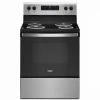 Whirlpool Freestanding Electric Oven - Stainless Steel/Black - 4-Coil Burners - 30-in x 4.8-cu ft Capacity 1 Whirlpool Freestanding Electric Oven - Stainless Steel/Black - 4-Coil Burners - 30-in x 4.8-cu ft Capacity -Whirlpool Shop 30006517 L