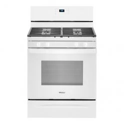 Whirlpool(TM) Gas Range - 4 Burners - 5.0 cu. ft. - 30" - White