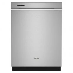 Whirlpool Built-In Dishwasher with Large Capacity and Third Rack - 24-in - Stainless Steel