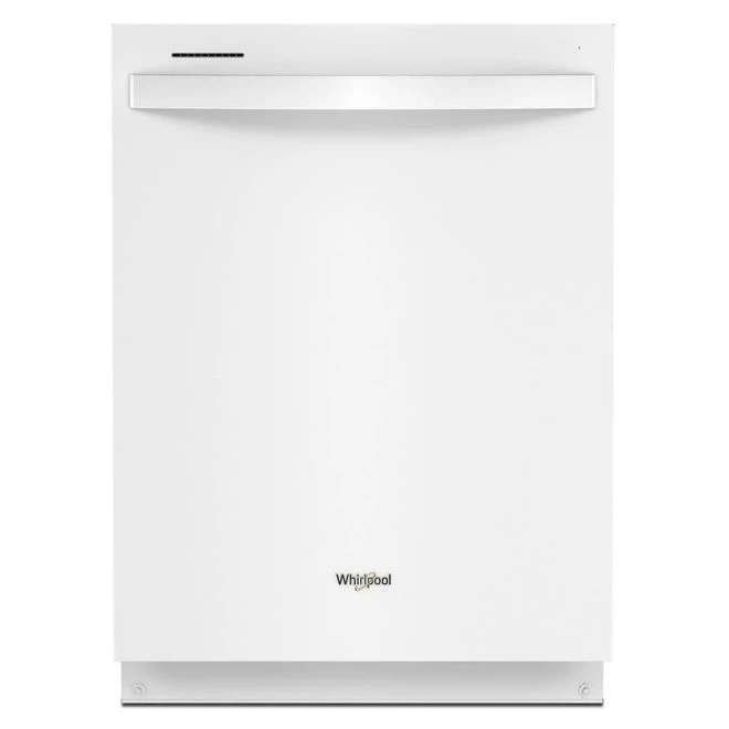 Whirlpool Built-In Dishwasher with Tall Tub and Third Rack - 24-in - White 3 Whirlpool Built-In Dishwasher with Tall Tub and Third Rack - 24-in - White