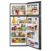 Whirlpool 18-cu ft Standard Depth Top Freezer Refrigerator (Fingerprint-Resistant Black Stainless Steel) 9 Whirlpool 18-cu ft Standard Depth Top Freezer Refrigerator (Fingerprint-Resistant Black Stainless Steel) -Whirlpool Shop 30006616d L